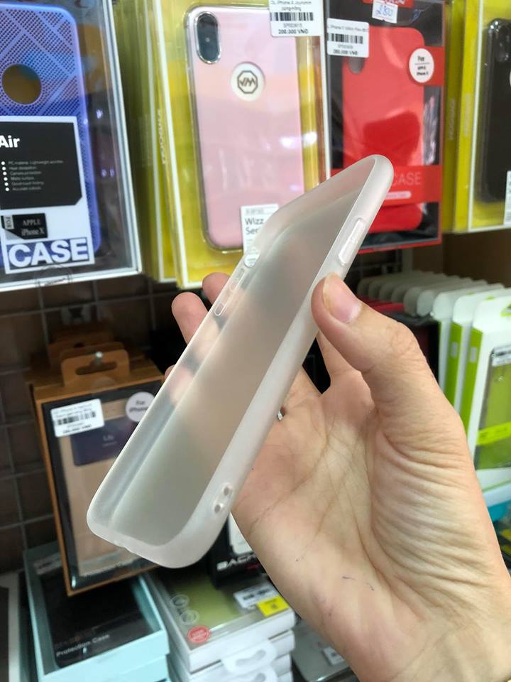 Ốp Lưng iPhone X iPhone 10 Viền Màu Lưng Nhám Giá Rẻ được làm bằng chất liệu nhựa cao cấp nên bạn hoàn toàn có thể yên tâm về giá cả cũng như chất lượng sản phẩm.